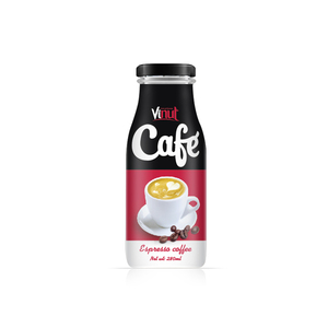 280ml Espresso Café Instantané Sucre Aromatisé Halal Certifié Goût Doux Minceur Bouteille En Verre Boisson - Product Image 2