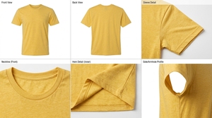 Camiseta de Manga Corta para Niños, Personalizada, 100% Algodón Tejido, Transpirable y Ecológica, para Impresión - Product Image 4
