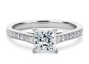 Diamante Suelto de Corte Princesa, Cultivado en Laboratorio, Color E, Claridad VS1, Corte Brillante Cuadrado, de 1 a 3 Quilates, CVD, Regalo de Aniversario - Product Image 5