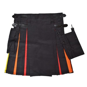 Produits phares Toutes couleurs 2026 Nouveaux kilts utilitaires écossais modernes noirs pour hommes et femmes avec kilts/ Kilt écossais - Product Image 6