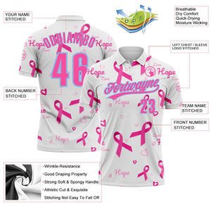 เสื้อโปโลกอล์ฟพิมพ์ลายแบบซับลิเมชั่นคุณภาพสูงสั่งทำพิเศษ แห้งเร็ว ระบายเหงื่อได้ดี พิมพ์ลายดิจิตอลเต็มตัว - Product Image 2