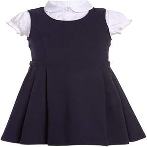 Uniformes Escolares de Algodón Duradero Personalizados, Vestido de Diseño para Niñas, Falda sin Mangas, Logotipo Personalizado, Talla Personalizada, Todas las Temporadas - Product Image 2