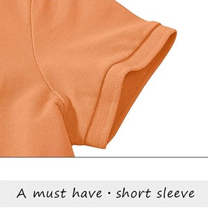 Polo de golf personnalisé pour femmes, vente en gros, polos de tennis vierges pour femmes, hauts respirants à col pour femmes, manches courtes, fabrication OEM - Product Image 5