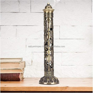 Aaliyan impex ธูปโลหะทองเหลืองทางศาสนาเครื่องหอมแกะสลักด้วยมือพิมพ์ยูวีสำหรับตกแต่งบ้านและงานแต่งงาน - Product Image 2
