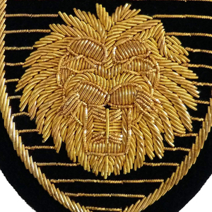 Écusson brodé personnalisé Lion, à coudre, style classique, pour vêtement - Product Image 5