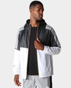 Diseño personalizado 100% poliéster media cremallera gimnasio hombres sudaderas con capucha chaqueta en blanco impermeable rompevientos chaqueta de los hombres chaqueta para hombre - Product Image 1