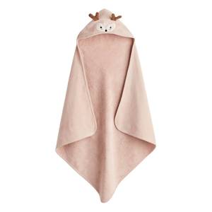 Direct Factory Organic Cotton Animal <b>Face</b> Hooded Baby Towel Premium Soft Embroidered Infant Bath Wrap Private Label Manufacturer - Product Image 6