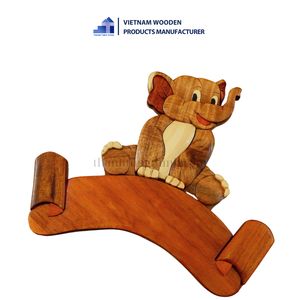 Panneau décoratif esthétique en bois pour chien, artisanat mural en bois fait main, fabriqué au Vietnam - Product Image 4