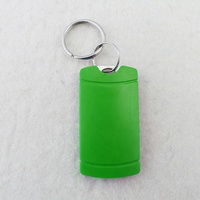 Kartu Kunci RFID NFC T5577 Tahan Air ABS Kustom 125Khz yang Dapat Ditulis, Gantungan Kunci Fob untuk Kontrol Akses Pintu
