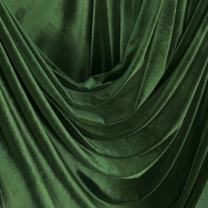 Premium Green 9000 Velvet <b>Fabric</b> Woven Percent Polyester Soft <b>Medium</b> Weight Brushed dress For Luxury Garments Suit exports bulk - Product Image 2