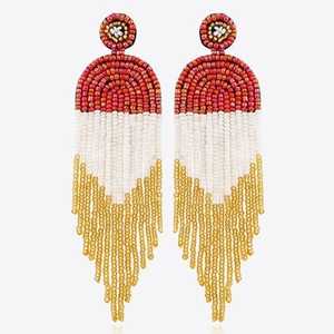 Boucles d'oreilles en forme d'arbre de Noël plaquées or avec strass en cristal pour femmes, bijoux de fête, design mignon et tendance - Product Image 5
