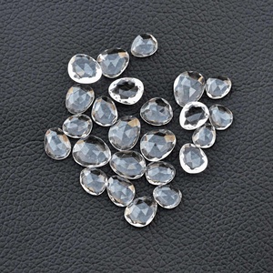 8mm 10mm 12mm cristal Natural facetado tamaño libre rebanada gota Talpe grado AAA corte Rosa piedra preciosa certificada a costo de fábrica al por mayor - Product Image 2