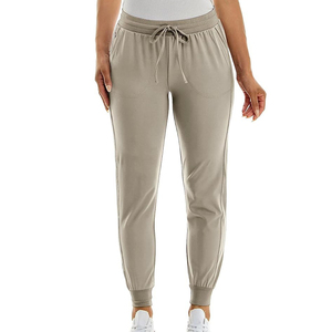 กางเกงจ็อกเกอร์สำหรับผู้หญิงกางเกงจ็อกเกอร์แห้งเร็วระบายอากาศมีกระเป๋าโลโก้ตามสั่ง - Product Image 4