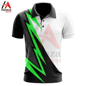 Hombres personalizados de alta calidad para Polos Último diseño con mangas cortas Tela de lona OEM Opciones de color y tamaño personalizados - Product Image 6