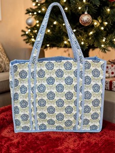 Pink Tiger Print Textile Tote <b>Bag</b> Large Size <b>Long</b> Handle Animal Pattern Shopping <b>Bag</b> Daily Use Indian Tote <b>Bag</b> Women Beach <b>Bag</b> - Product Image 3