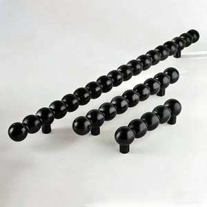 Hot Sale <b>Gold</b> Black Antique Brass <b>Cabinet</b> Handles Kitchen <b>Cabinets</b> Furniture Wardrobe Handle - Product Image 1