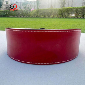 Ceinture de musculation en cuir suédé de qualité supérieure, antidérapante, avec rembourrage pour le soutien du dos, équipement de musculation robuste pour la salle de sport - Product Image 5