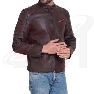 Chaqueta de cuero de primera calidad, cómoda y transpirable para hombre, ideal para la venta en línea. - Product Image 5