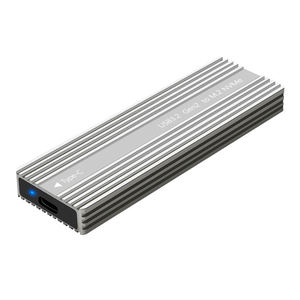 Enclosure <b>SSD</b> <b>M.2</b> NVME to Type C <b>M.2</b> <b>SSD</b> Enclosure Case Aluminum Portable Stock Notebook Case External Memory Support - Product Image 2