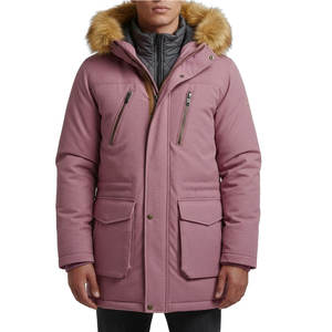 Chaqueta Parka de Invierno para Hombre, Elegante y de Alta Calidad, Gruesa, Cálida, con Capucha, Abrigo de Invierno para la Calle - Product Image 1