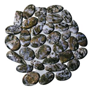 พลอยแจสเปอร์ธรรมชาติรูปทรงผสมขนาดสั่งทำได้ คุณภาพสูง รับรองคุณภาพ ขนาด 20-45 มม. น้ำหนัก 8-12 กรัม ขายส่งสำหรับทำเครื่องประดับ - Product Image 2