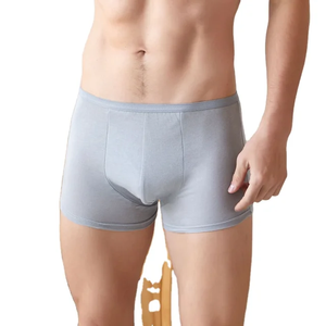 Ropa Interior Masculina, Calzoncillos Boxer Personalizados con Logotipo Impreso, de Poliéster de Secado Rápido y Transpirable - Product Image 5