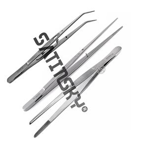 คีมผ่าตัดคุณภาพสูงสำหรับงานแพทย์ ทันตกรรม พยาบาล สำหรับคีบสำลีและวัสดุทำแผล คีมทำแผล เครื่องมือเหล็ก - Product Image 2
