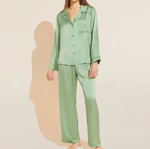 Conjunto de Ropa de Dormir para Mujer, 2 Piezas, Poliéster, Ropa de Casa, Ropa de Noche para Mujer 2026 - Product Image 4