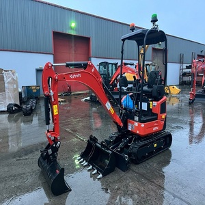 Mini-excavatrice Kubota U17-5 à bras zéro, idéale pour le pompage de béton, avec chenilles et moteurs d'occasion – Achetez à prix réduit - Product Image 2
