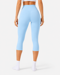 Collants de compression 3/4 longueur, pantalons de yoga à haute élasticité, leggings de fitness, vêtements de sport athlétiques à séchage rapide pour femmes - Product Image 4