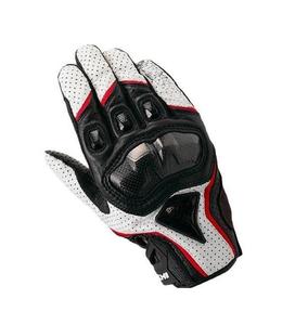 Guantes de Motocicleta Personalizados para Hombre, de Cuero Perforado, con Protección de Nudillos Rígidos, Transpirables, de Malla, para Carreras y Conducción - Product Image 6