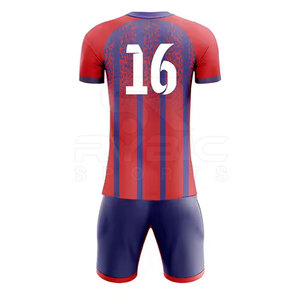 Ensemble de maillot et short de football pour hommes, respirant, léger, avec technologie de séchage rapide, pour joueurs de football - Product Image 2