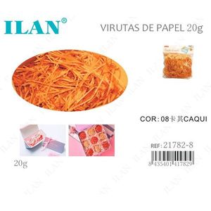 Trucioli di Carta ILAN 20g Colore Caqui per Confezioni Regalo - Product Image 1