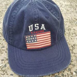Casquette Trucker USA brodée 6 panneaux, blanche et noire, ajustable, unisexe, décontractée, en toile, performante, pour l'extérieur et le sport - Product Image 3