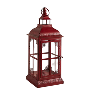 Farol Metálico de Estilo Clásico Vintage, Decoración Navideña para el Hogar, Portavelas Colgante a Buen Precio, Frascos Metálicos para Velas - Product Image 3