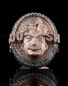 Bijoux fins, lunettes, montres et accessoires > Bagues unisexes pour hommes en argent rhodié pour les Hindous - Product Image 1