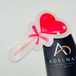 Custom Reusable Heart Shape Acrylic <b>Magnetic</b> Eyelash Extension Beauty Tool Tiles with Private Label Option - Product Image 6