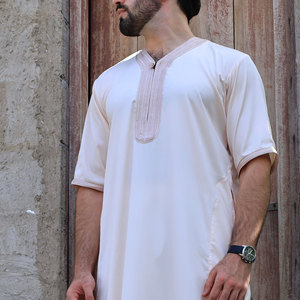 Fournisseur OEM de Thobe : Vêtements islamiques confortables à manches longues, conçus pour les marques privées et les acheteurs en gros - Product Image 2