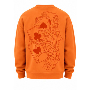 Sudadera de punto gofrado para hombre, manga larga, cuello redondo texturizado, jersey casual térmico, fabricante OEM de ropa urbana personalizada - Product Image 2