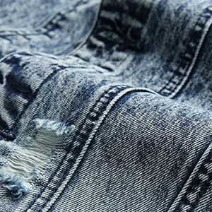 Veste en jean en toile 100% coton respirante pour homme, longueur standard - Style streetwear de luxe pour l'automne - Product Image 2