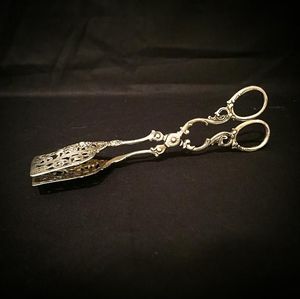 Pinzas Clásicas de Acero Inoxidable para Repostería, Pinzas Vintage para Servir Pastel, Pan, Postre, Cubos de Azúcar, Utensilio de Cocina para el Hogar y Hoteles - Product Image 3