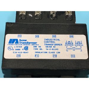 Transformateur Acme TA-2-81143 pour Contrôle Industriel - Équipements et Pièces Semi-conductrices d'Occasion Mondialement Renommés et Fiables - Product Image 3