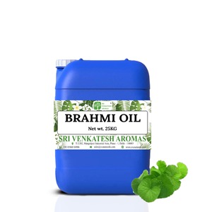 Huile à base de plantes infusée à l'Huile de Brahmi – Huile de qualité cosmétique pour les cheveux et les soins personnels - Product Image 1