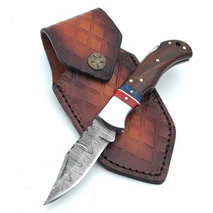 Premium Handmade Damascus Back <b>Lock</b> Folding Knife Razor Sharp Pocket Hunting Knife OEM ODM Factory - Product Image 1