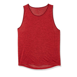เสื้อกล้ามออกกำลังกายผู้ชายแบบใหม่ คุณภาพพรีเมียม ระบายอากาศได้ดี ผลิตจากผ้าถัก แห้งเร็ว ผสมสแปนเด็กซ์และคอตตอน ขายส่ง - Product Image 1