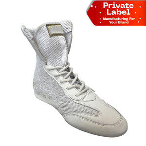 Botas de Boxeo Antideslizantes con Cordones, Suela de Goma de Alta Tracción, Material de Poliéster, Venta al Por Mayor, Personalizables, OEM - Product Image 1