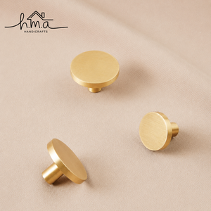 Luxury <b>Gold</b> Ginkgo Leaf Cabinet Knob – Handcrafted Brass <b>Drawer</b> & Wardrobe <b>Pull</b> Handle - Product Image 6