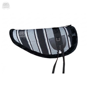 Best quality bareback saddle <b>pad</b> with <b>felt</b> fleece navajo dari set with girth stirrup strap wholesale - Product Image 6