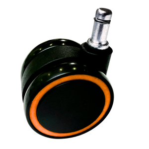 Roulette pivotante moderne en plastique de 65mm pour les tables de bureau chaises utilisation hospitalière et scolaire - Product Image 5