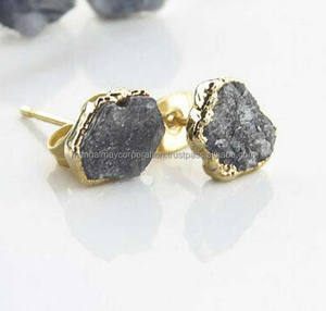 Conjunto de Joyería Personalizada con Anillo y Colgante de Piedras Preciosas Multicolores, Latón con Baño de Rodio, Estilo Vintage para Compromiso, Boda o Fiesta, de 10-20 mm - Product Image 5